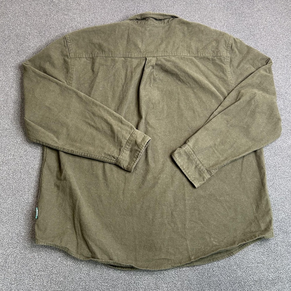 Woolrich Shirt Mens XXL Green Label Utility Collection Long Sleeve Button Up - Picture 4 of 10